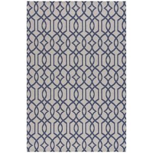 Carpet City Bomuldstæppe 21563 Navy, 150x230 Cm