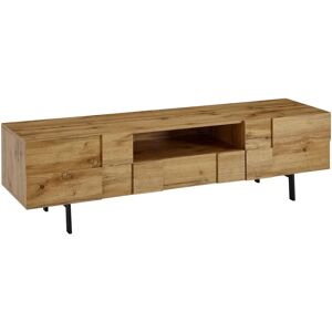 Skyport Tv-Møbel / Tv-Bord / Tv-Kommode, 160x46x43 Cm, Naturfarvet