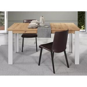 Forma Furniture Stue Spisebord I Lys Grå Med Håndværks Eg Nb. Licata-19, B/h/d Ca 160/78/90 Cm