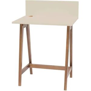 Ragaba Luka Asketræ Skrivebord 65x50cm Brun Beige