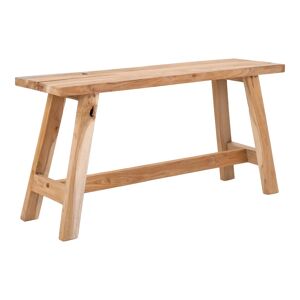 House Nordic Barcelona Teak Bænk - Bænk I Teak, Natur, 90x25x45 Cm