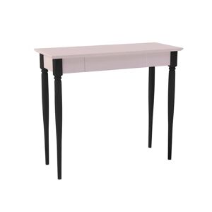 Ragaba Mamo Skrivebord 85x40 Cm Sorte Ben / Pink