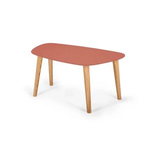 Ragaba Endocarp Sofabord 80x48x40cm Antik Pink/asketræ