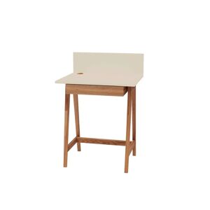 Ragaba Luka Skrivebord 65x50cm Med Skuffe Eg Brun Beige