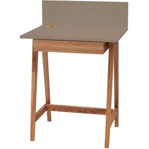 Ragaba Luka Skrivebord 65x50cm Med Skuffe Eg Brun