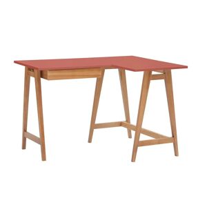 Ragaba Luka Hjørneskrivebord B115cm X D85cm Antik Pink Eg Højre Side