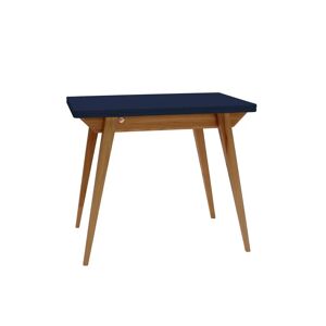 Ragaba Konvolut Udtrækkeligt Spisebord 90x65cm Marineblå Eg