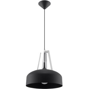 Sollux Lighting Pendellampe Casco Sort/hvid