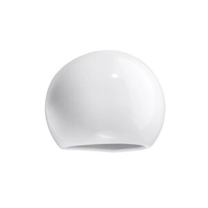 Sollux Lighting Lakeret Væglampe Globe Hvid Højglans