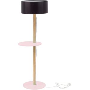 Ragaba Ufo Gulvlampe 45x150cm Powder Pink / Sort Lampeskærm