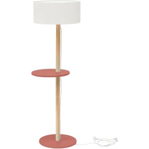 Ragaba Ufo Gulvlampe 45x150cm Antik Pink / Hvid Lampeskærm