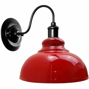 Ledsone Rød Farve Moderne Retro Væglampe Lommelygte Edison Metal Lampe Vintage Industrielt Loft Design