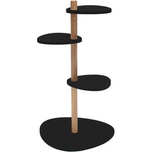 Ragaba Magla 3-Lags Asketræ Plant Stand B55 X H91cm Sort