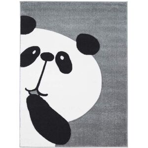 Carpet City Børnetæppe Panda Bueno 1389 Grå 120x170 Cm