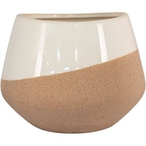 House Nordic Urtepotte - Urtepotte I Keramik, Beige/brun, Rund, Ø20,5x15 Cm