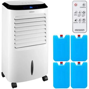 Deuba Air Cooler Mobile 4in1, Fjernbetjening, 10l Med Timer, Luftfugter