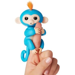 MSY Fingerlegetøj Happy Monkey, Blå