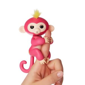 MSY Fingerlegetøj Happy Monkey, Pink