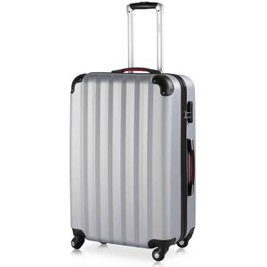 Deuba Case Hård Skal Baseline Silver Xl Lavet Af Abs 90l 45,5x28x70cm