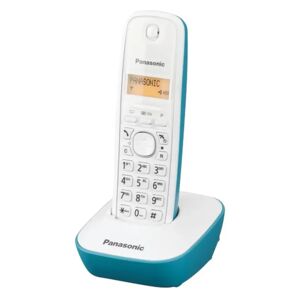Panasonic Trådløs Telefon Panasonic Corp. Kx-Tg1611spc Dect Hvid Turkisblå Rav