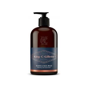 Gillette King C Beard & Face Wash Gel 350 Ml