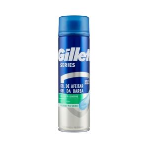 Gillette Series Shave Gel Sensitive Aloe Vera Barbergel 200 Ml