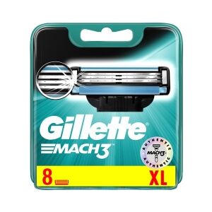 Gillette Mach 3 Barberblade (8 Stk.)