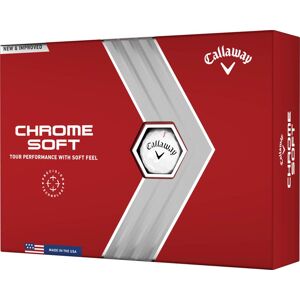 Callaway Chrome Soft (2022) Golfbolde  Hvid unisex