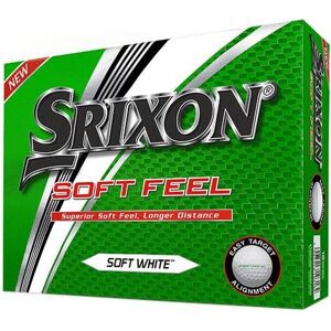 Srixon Softfeel Golfbolde  Hvid unisex