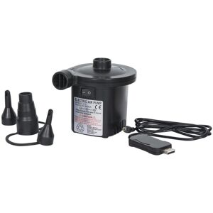 Trespass Cyclone - Usb Rechargeable Air Pump  Black One Size