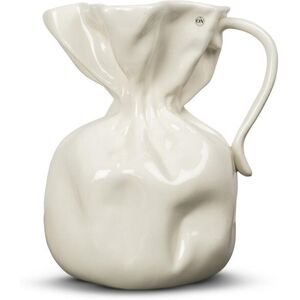 Byon White Vase Crumple White One Size