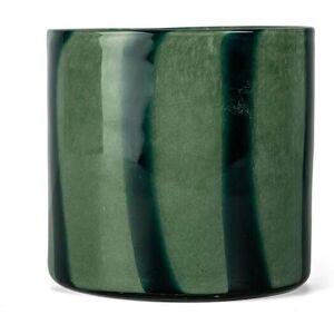 Byon Vase/lysestage Calore Courve M Mixed Green One Size