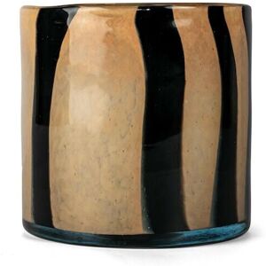 Byon Vase/lysestage Carore Courve M Black/beige One Size