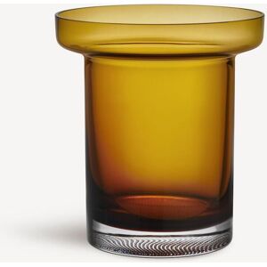 Kosta Boda Limelight Tulip Vase Amber H 195mm One Size