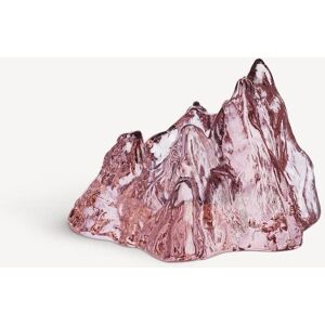 Kosta Boda The Rock Votive Pink 91mm One Size