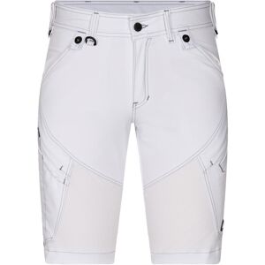 Engel 6367-317 X-Treme Håndværkershorts Med 4-Vejs Stræk / Arbejdsshorts Hvid 96