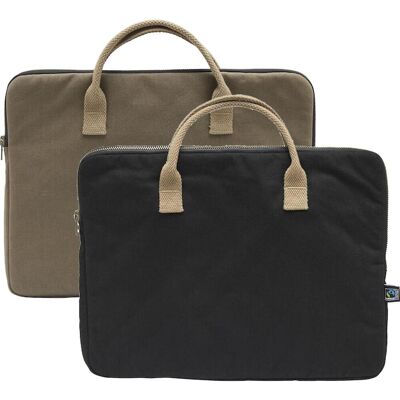 Cottover 141040 Canvas Computertaske Dark Olive 13" Cottover 141040 Canvas Computertaske Dark Olive 13"