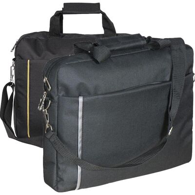 Derby Of Sweden 158612 Piper Line Computertaske Black/grey One Size Derby Of Sweden 158612 Piper Line Computertaske Black/grey One Size