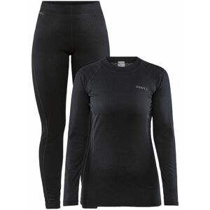 Craft 1909708 Core Warm Baselayer Set W Kvinde / Underbukser / Sportsunderbukser / Bukser Black S