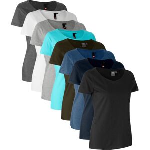 Id 0541 Core T-Shirt   Dame-Blå Melange-L