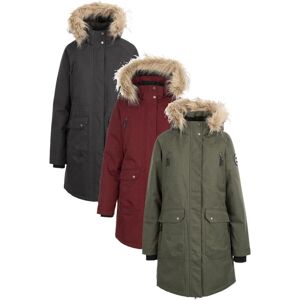 Trespass Dana- Female Dlx Down Jacket  / Jakke Dark Cherry Marl S