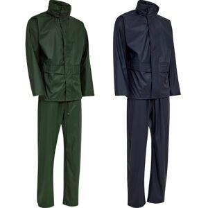 Elka 0163124 Dry Zone Pu Overall / Unisex Regnoveralls-Navy-Xs Elka 0163124 Dry Zone Pu Overall / Unisex Regnoveralls-Navy-Xs