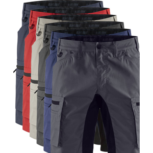 Blåklåder Blåkläder 1449 Service Shorts Med Stretch / Service Arbejdsshorts Med Stretch - C62 - Sand/sort Blåklåder Blåkläder 1449 Service Shorts Med Stretch / Service Arbejdsshorts Med Stretch - C62 - Sand/sort