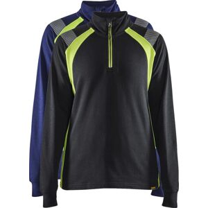 Blåklåder Blåkläder 3403 Dame Sweatshirt Half Zip / Dame Sweatshirt Half Zip - L - Marineblå/high Vis Gul Blåklåder Blåkläder 3403 Dame Sweatshirt Half Zip / Dame Sweatshirt Half Zip - L - Marineblå/high Vis Gul