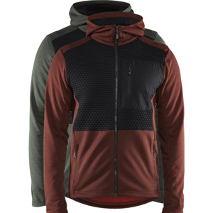 Blåklåder Blåkläder 3540 Hættetrøje Full Zip / Hættetrøje Full Zip - 2xl - Brændt Rød/sort Blåklåder Blåkläder 3540 Hættetrøje Full Zip / Hættetrøje Full Zip - 2xl - Brændt Rød/sort