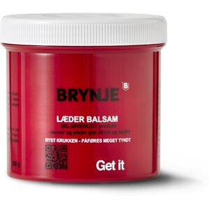 Brynje 68117 Læderbalsam Sort 200 Gram Brynje 68117 Læderbalsam Sort 200 Gram