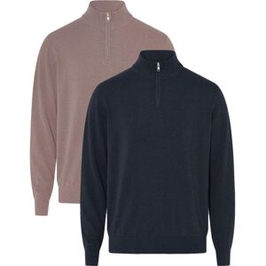 Clipper 51009 Napoli Men´s 1/4 Zip Pullover Herre Captain Navy 3xl Clipper 51009 Napoli Men´s 1/4 Zip Pullover Herre Captain Navy 3xl