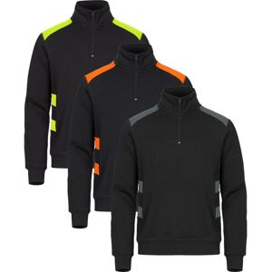 Clique 21075 Ambition Half Zip Visib Yellow L Clique 21075 Ambition Half Zip Visib Yellow L