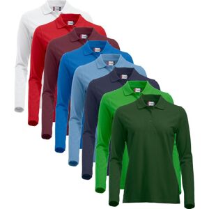 Clique Classic Marion - 028247 - Grey Melange - XL - Polo Clique Classic Marion - 028247 - Grey Melange - XL - Polo