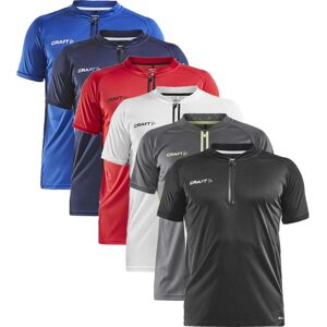 Craft Pro Control Impact Polo - Rød - Kortærmet poloshirt Craft Pro Control Impact Polo - Rød - Kortærmet poloshirt